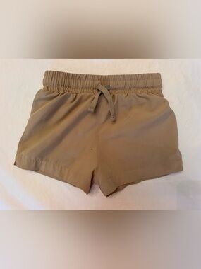 Wippette Kids Tan Elastic Waist Shorts